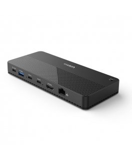 UNITEK D1077A (KVM) tastatūras/video/peļu pārslēgšanas mehānisms Melns