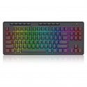 REDRAGON K516RGB-PRO SHIVA PRO 87 keyboard USB + RF Wireless + Bluetooth Black