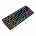 REDRAGON K516RGB-PRO SHIVA PRO 87 keyboard USB + RF Wireless + Bluetooth Black