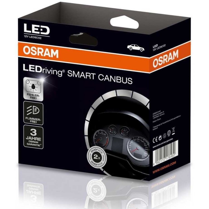 OSRAM Ledriving Smart Canbus Undefined Connector LEDSC02-1-2HFB – 3