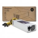 Qoltec 50349 barošanas avotu vienība 1800 W ATX Pelēks Qoltec 50349 barošanas avotu vienība 1800 W ATX Pelēks
