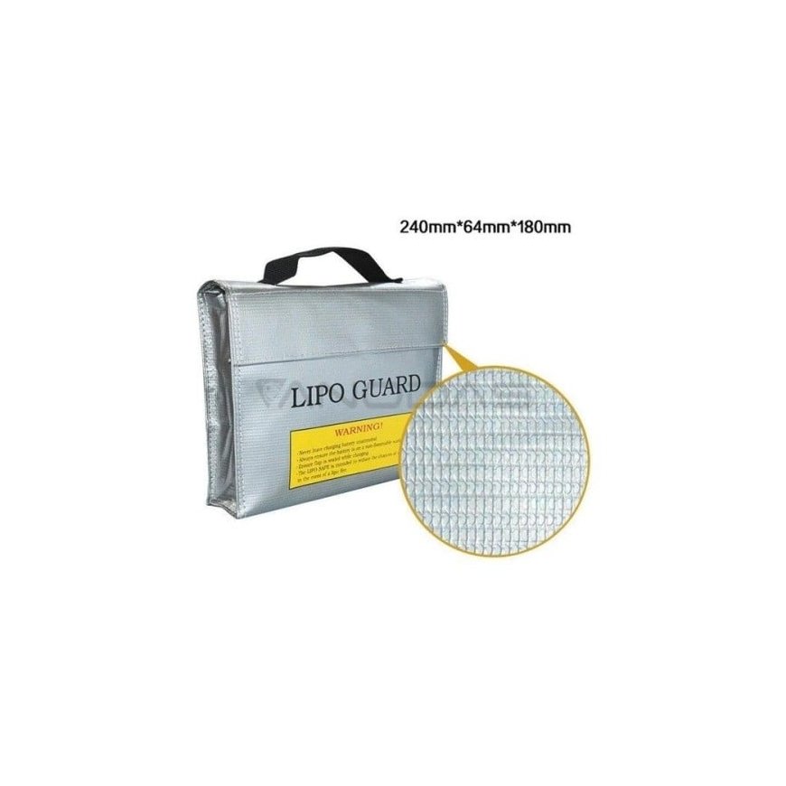 Oem LIPO-SAFE krepšys 180x240x65mm – saugus maišelis Lipo akumuliatoriams – 2