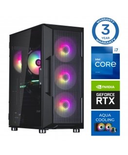 INTOP AQUA i7-14700F 16GB DDR5 500SSD M.2 NVME RTX5050 8GB ei-OS