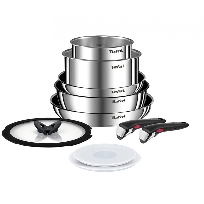 TEFAL Ingenio Emotion 10 dalių indų rinkinys L897SA74