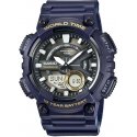 Vyriškas laikrodis CASIO Gerton AEQ-110W-2AVDF + KASTE Vyriškas laikrodis CASIO Gerton AEQ-110W-2AVDF + KASTE