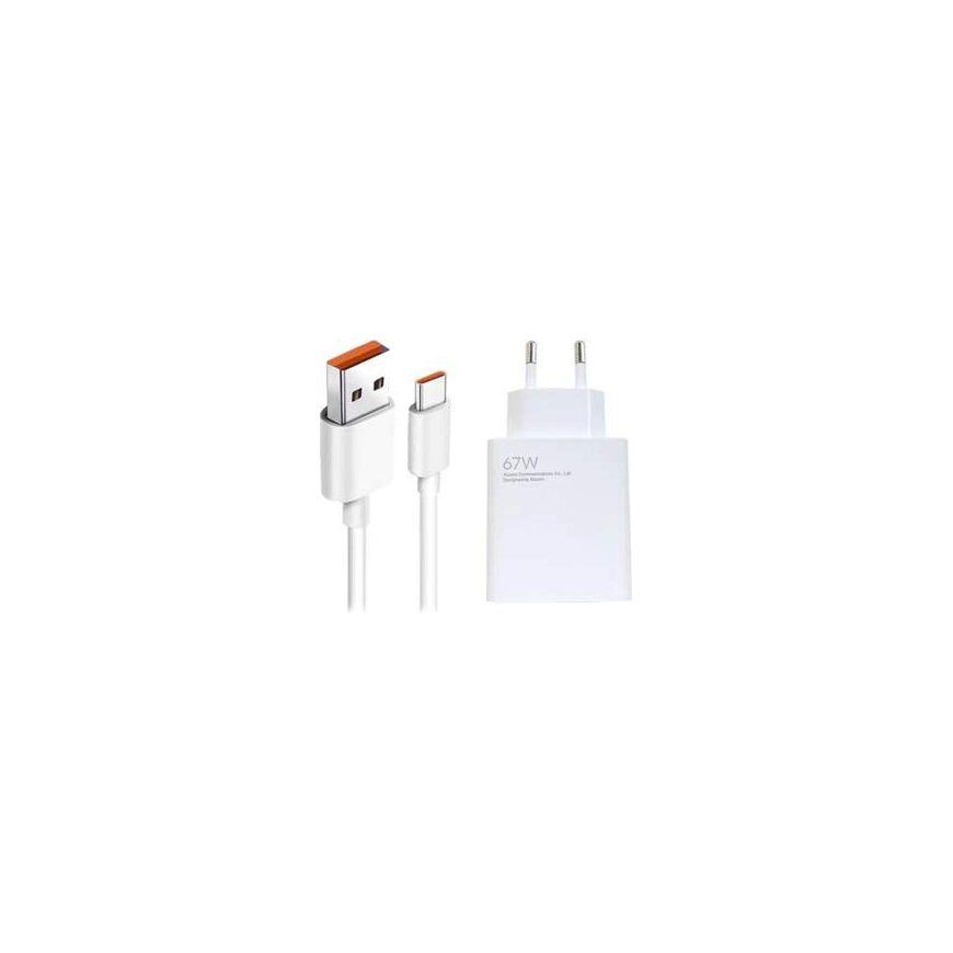 Joyroom JR-TCL06 67W GaN Wall Charger with Built-in Retractable USB-C Cable - Baltas – 2