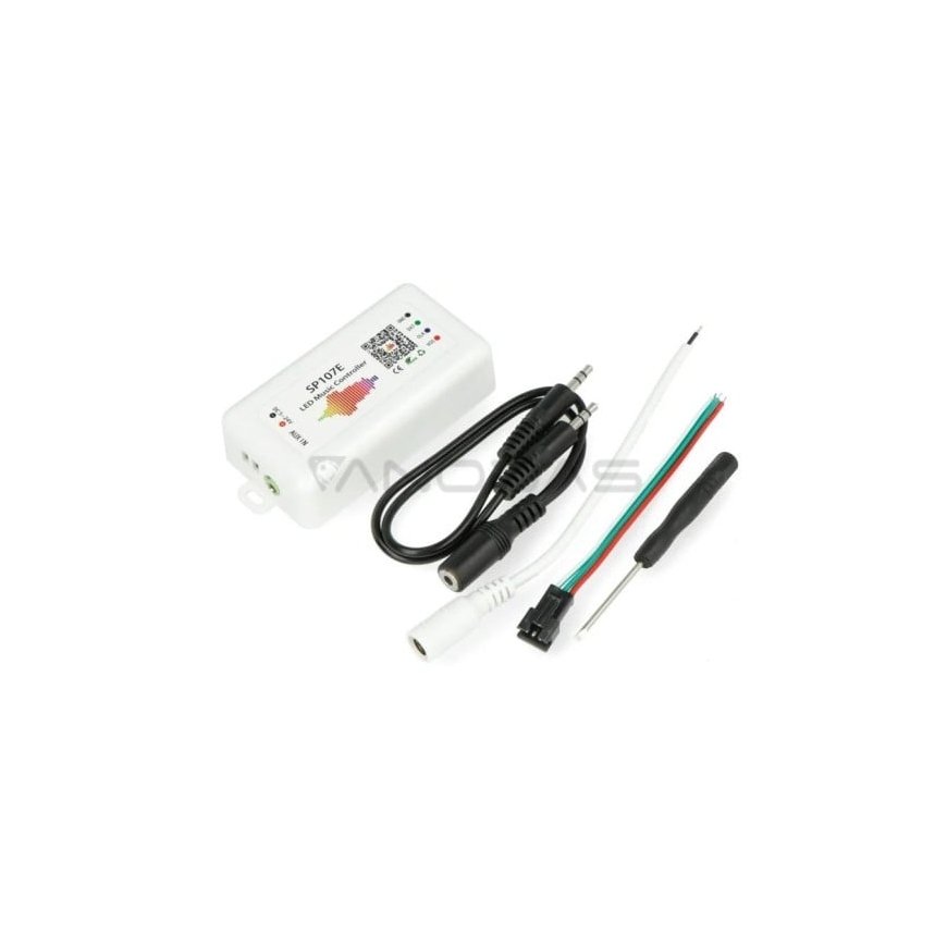 OEM Controller SP107E for RGB WS2812 Digital LED Strips Bluetooth 5-24V DC – 2