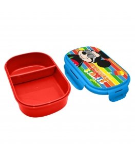 Детская лицензия Disney: коробка для обеда с Микки + столовые приборы