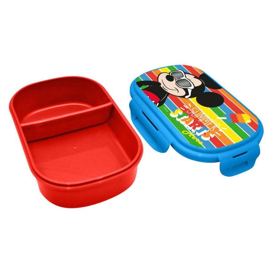 Kids Licensing Disney Mickey lunch box + cutlery