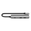 Satechi ST-P4SM sąsajos šakotuvas C tipo USB 10000 Mbit/ai Pilka Satechi ST-P4SM sąsajos šakotuvas C tipo USB 10000 Mbit/ai Pilka