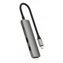 Satechi ST-P4SM хаб-разветвитель USB Type-C 10000 Мбит/с Серый Satechi ST-P4SM хаб-разветвитель USB Type-C 10000 Мбит/с Серый