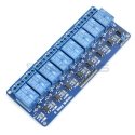OEM Opto-isolation relay module, 8 channels - 10A/250VAC contacts - 12V coil - blue OEM Opto-isolation relay module, 8 channels - 10A/250VAC contacts - 12V coil - blue