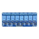 OEM Opto-isolation relay module, 8 channels - 10A/250VAC contacts - 12V coil - blue OEM Opto-isolation relay module, 8 channels - 10A/250VAC contacts - 12V coil - blue