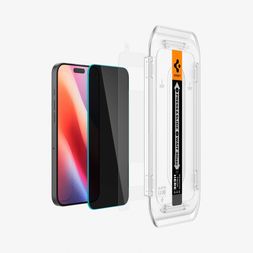 Spigen GLAS.tR EZ Fit Skaidri ekrano apsauga Apple 2 vnt – 2