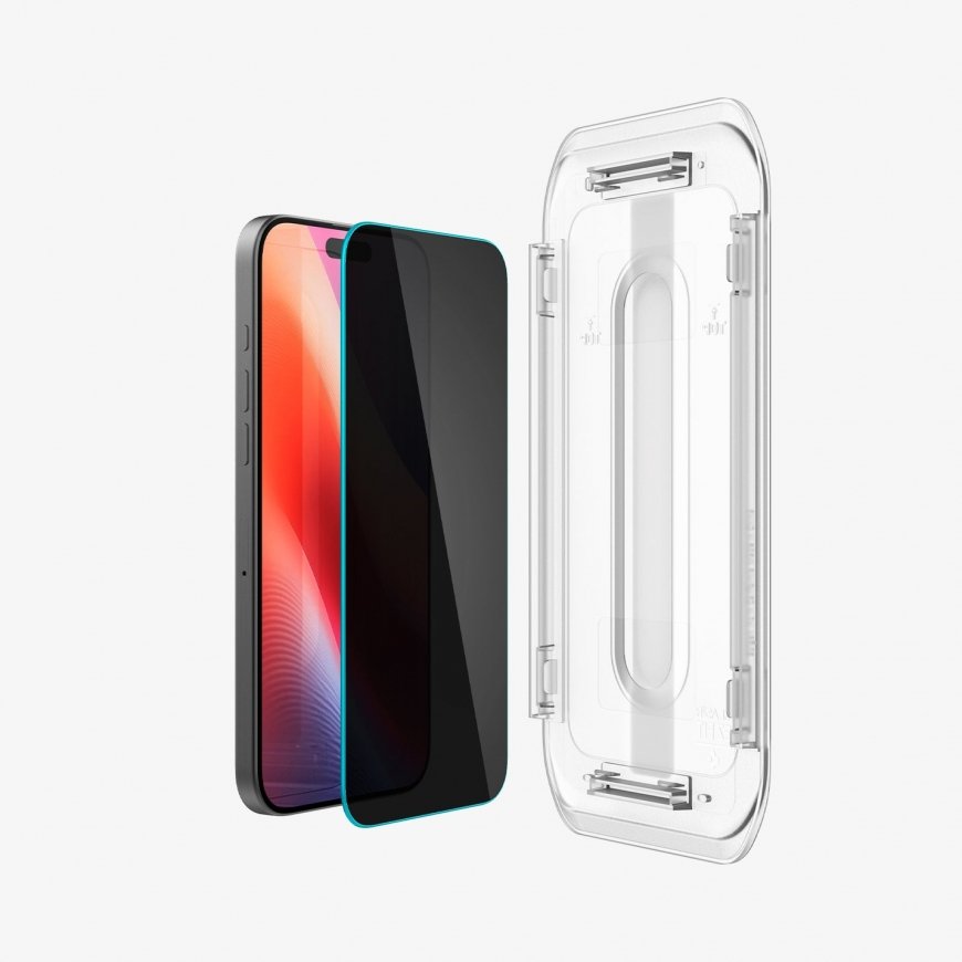 Spigen GLAS.tR EZ Fit Прозрачная защитная пленка Apple 2 шт – 3