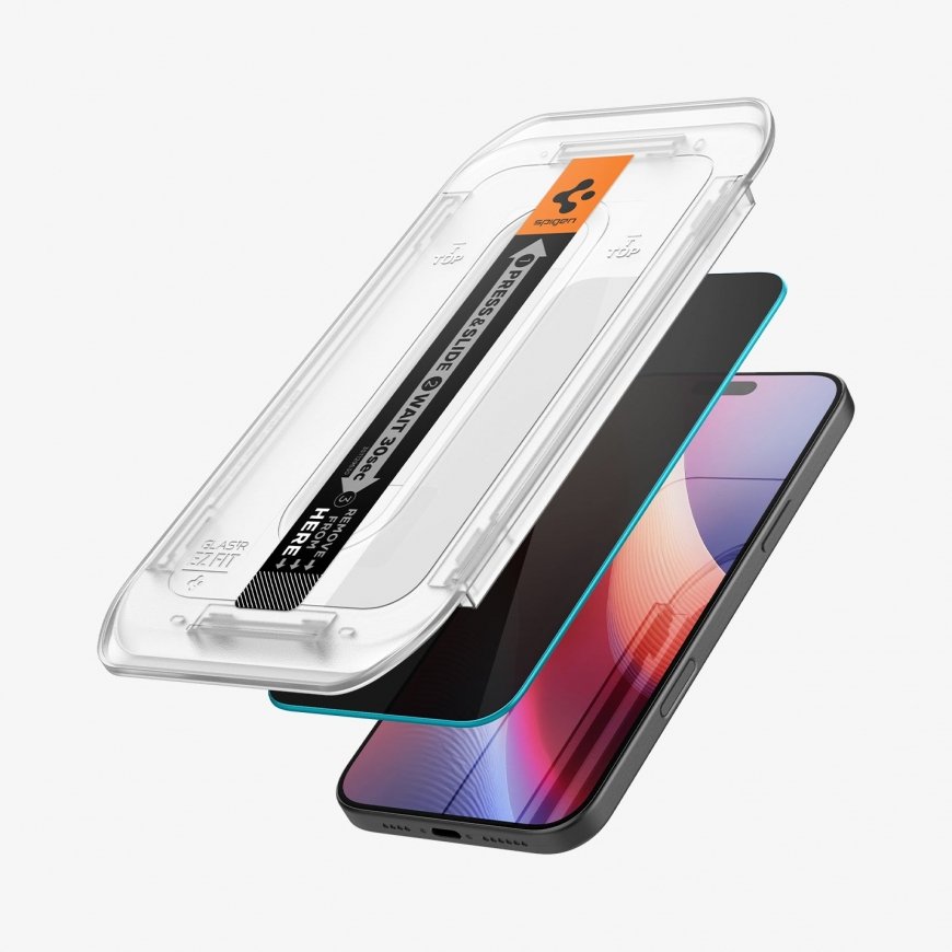 Spigen GLAS.tR EZ Fit Skaidri ekrano apsauga Apple 2 vnt – 4