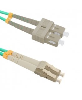 Qoltec 54350 InfiniBand/fibre optic cable 3 m LC SC Green
