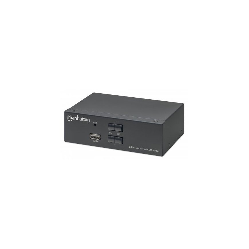 Manhattan 153546 KVM jungiklis Juoda