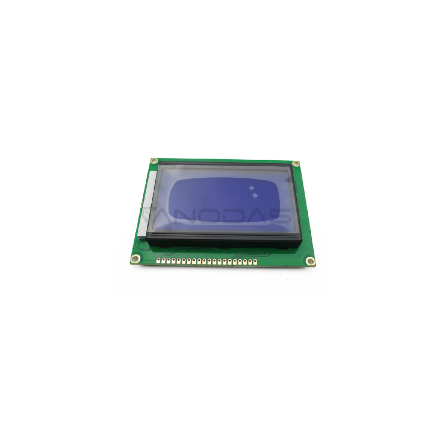 Oem 128x64 graafiline ekraan (sinine)