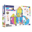 MAGNA-TILES Magnetinis konstruktorius „Gyvūnų žaidimų namelis“, 50 det. MAGNA-TILES Magnetinis konstruktorius „Gyvūnų žaidimų namelis“, 50 det.
