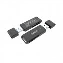 UNITEK Y-9327A karšu lasītājs USB 3.2 Gen 1 (3.1 Gen 1) Type-A Melns UNITEK Y-9327A karšu lasītājs USB 3.2 Gen 1 (3.1 Gen 1) Type-A Melns
