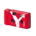 Yashica MF-1 Compact film camera 35 mm Red Yashica MF-1 Compact film camera 35 mm Red