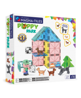 MAGNA-TILES магнитный конструктор Собачий парк, 27 деталей