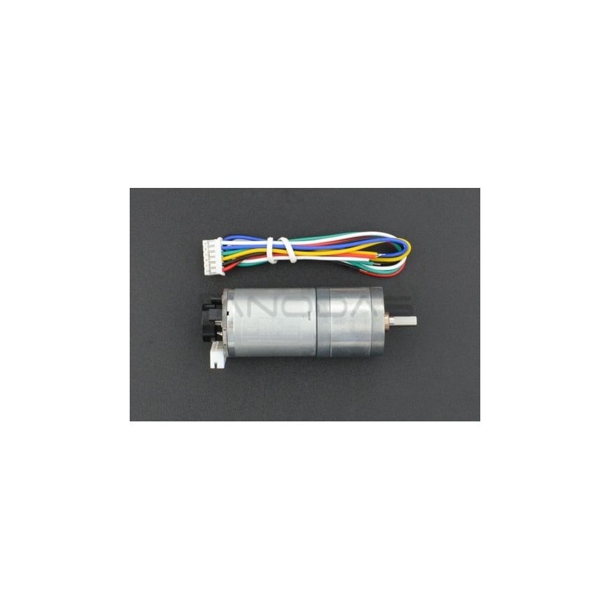 Oem dzinējs ar pārnesumu 6V 100RPM + enkoders