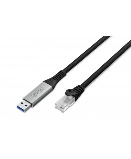 Digitus AK-300600-030-S tīkla kabelis Melns 3 m Cat6a S/FTP (S-STP)