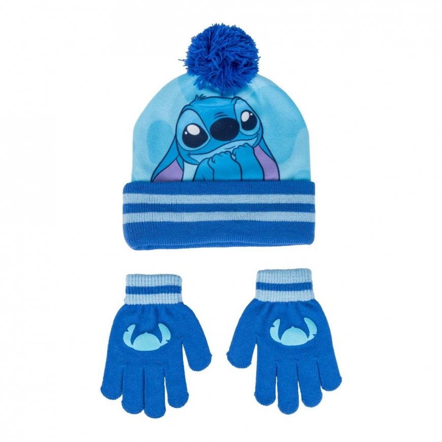 CERDÁ Disney Stitch -hattu ja hanskat -setti – 2