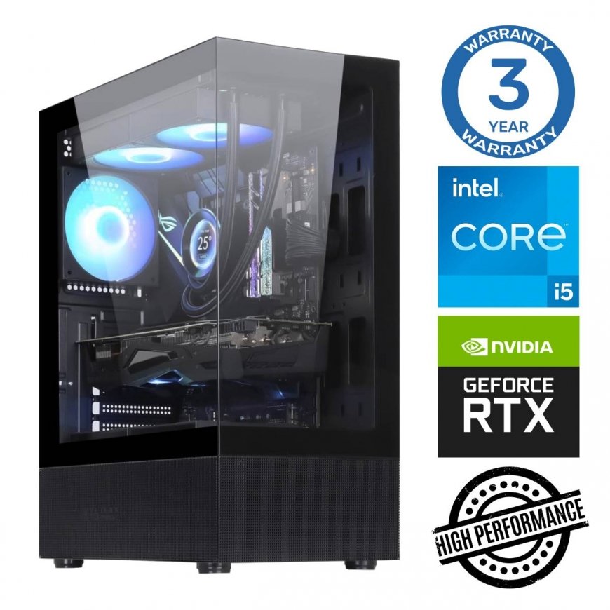 INTOP i5-13400F 32GB DDR5 250SSD M.2 NVME+2TB RTX5050 8GB no-OS
