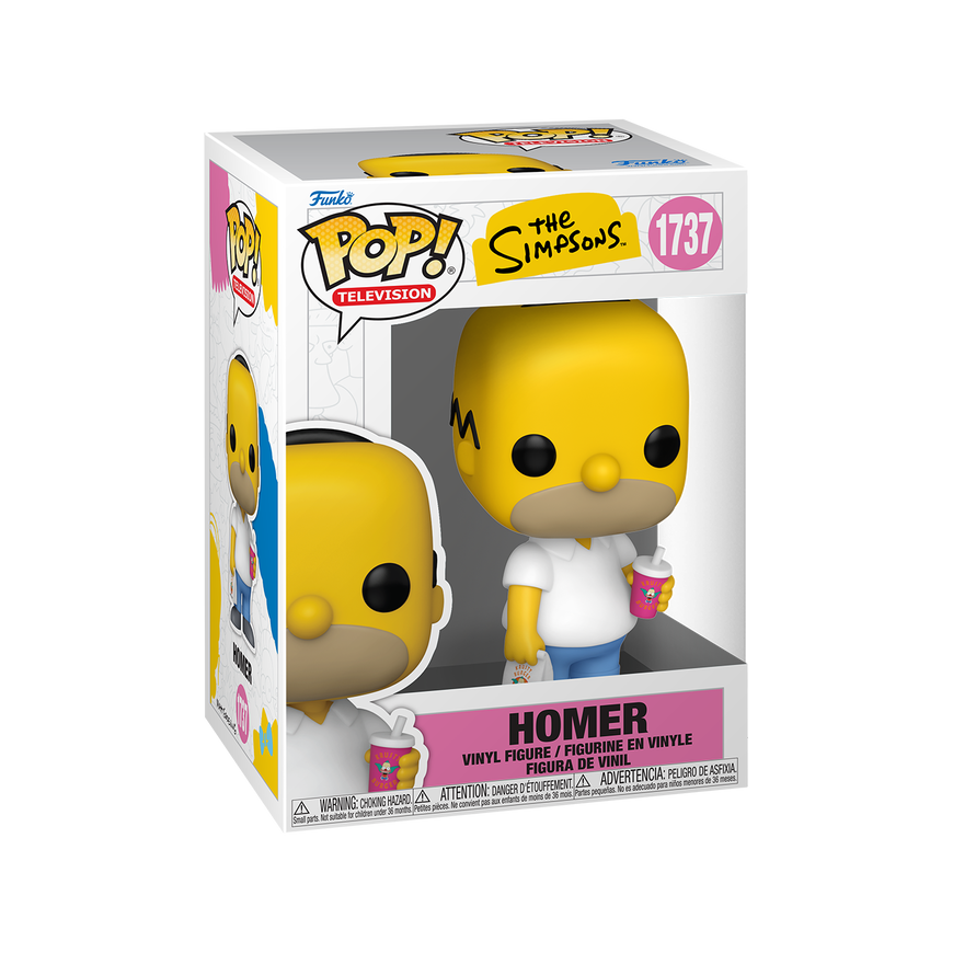 FUNKO POP! Vinyl: Фигурка: The Simpsons - Homer with Krusty Burger