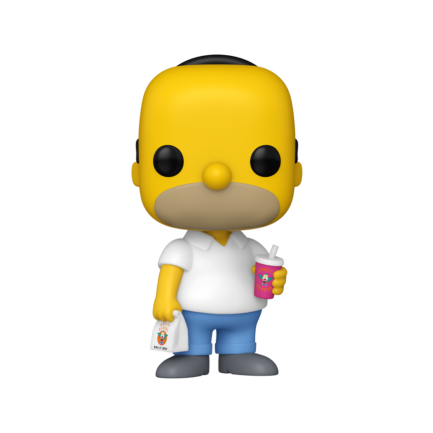 FUNKO POP! Vinyl Figure: The Simpsons - Homer with Krusty Burger – 2