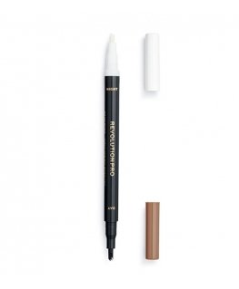 Makeup Revolution, 24h Day & Night, Eyebrow Cream Pencil, Ash Br