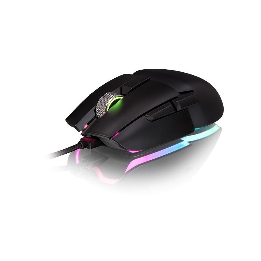 Thermaltake Argent M5 RGB pele Speļu Abām rokām USB Type-A Optisks 16000 DPI – 3