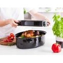Altom Design EMALIUOTA KEPIMO SKARDA 7,1+ DANGTELIS 3,1 L SKERSMUO 38 CM AUKŠTIS 18 CM Altom Design EMALIUOTA KEPIMO SKARDA 7,1+ DANGTELIS 3,1 L SKERSMUO 38 CM AUKŠTIS 18 CM