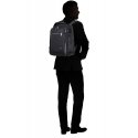 Samsonite Spectrolite 3.0 reppu musta Nailon, Polyesteri, Polyuretaani