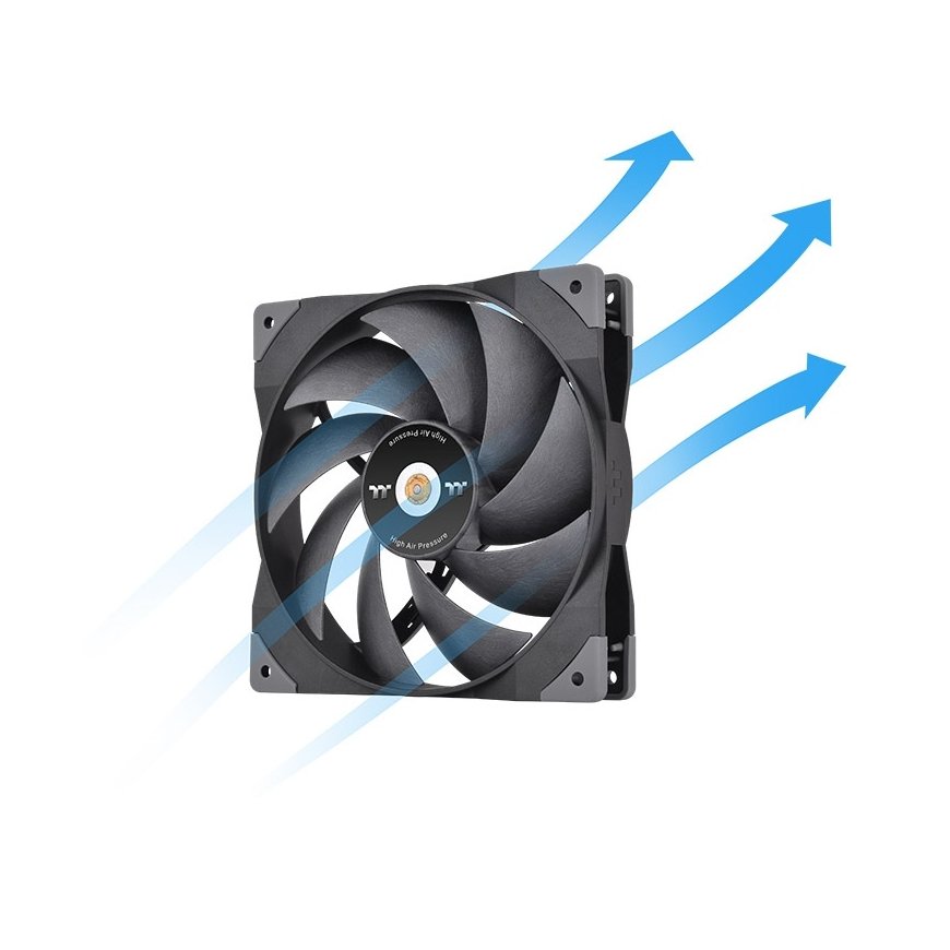 Thermaltake SWAFAN GT14 Datora korpusam Ventilators 14 cm Melns 1 pcs – 2