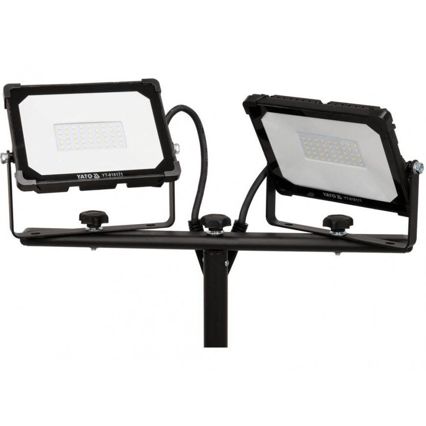 Yato YT-818171 darbinis šviestuvas Juoda LED 60 W – 4