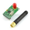 Oem nRF905 433MHz радиомодуль - THT передатчик/приемник с антенной Oem nRF905 433MHz радиомодуль - THT передатчик/приемник с антенной