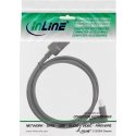 InLine DisplayPort 1.4 cable, 8K4K, downward angled, black/gold, 3m InLine DisplayPort 1.4 cable, 8K4K, downward angled, black/gold, 3m