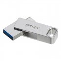 PNY DUO LINK USB-muisti 128 GB USB Type-A / USB Type-C 3.2 Gen 1 (3.1 Gen 1) Ruostumaton teräs