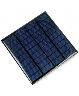 Oem 1.2W / 9V saules paneļa izmērs 115x115x3mm
