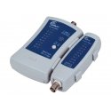 Alantec NI007 verkkokaapelin testeri PoE-testeri Sininen, Harmaa Alantec NI007 verkkokaapelin testeri PoE-testeri Sininen, Harmaa