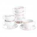 MARIAPAULA CLASSIC GOLD LINE Bouillon Set 6/12 350ML/17CM (L02)