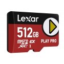 Lexar PLAY PRO microSDXC 512 GB UHS-I Class 3 Lexar PLAY PRO microSDXC 512 GB UHS-I Class 3