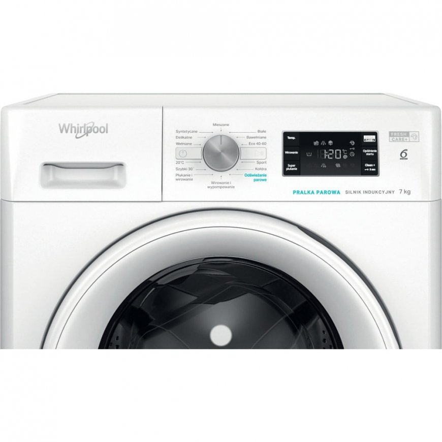 Whirlpool FFB 7269 WV PL skalbimo mašina Pakraunama per priekį 7 kg 1200 RPM Balta – 5