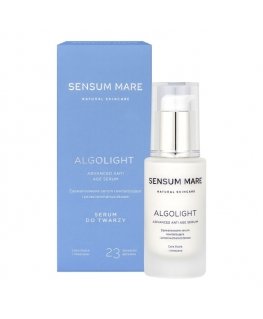 Sensum Mare „Algolight Advanced Anti Age Serum“ – arenenud noorendav ja kortse vähendav seerum rasusele ja segatüüpi nahale, 35 