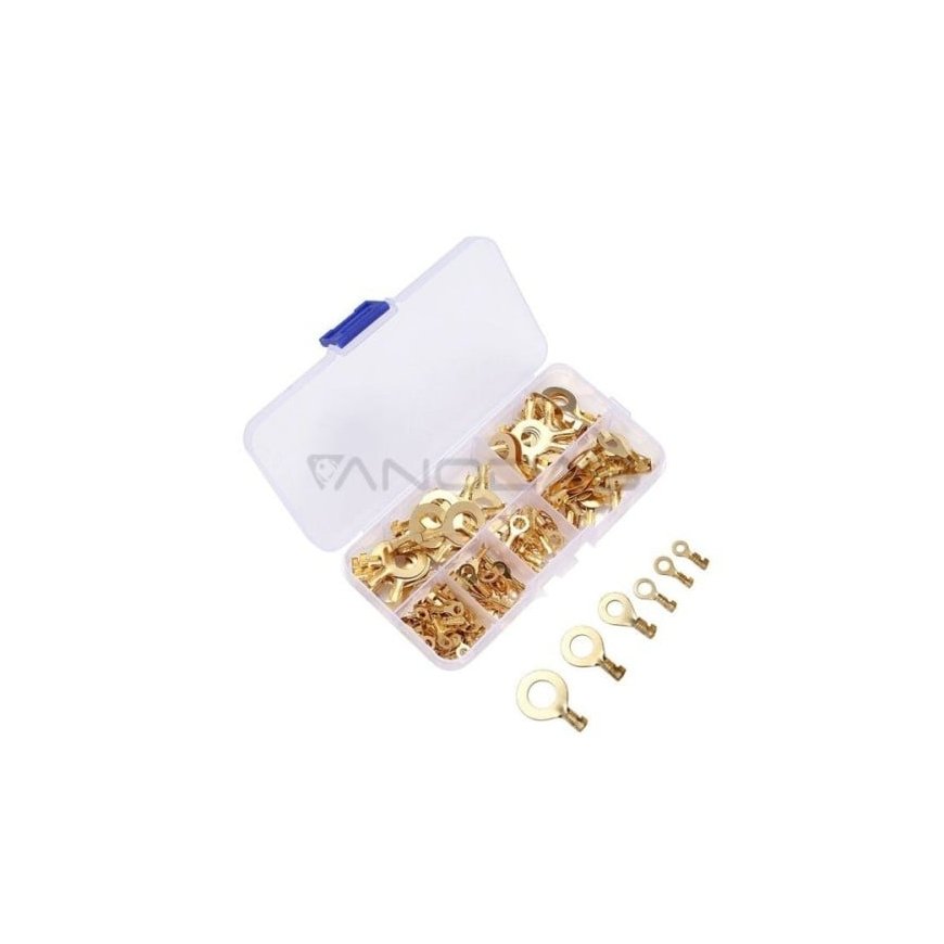 Oem 150 tk komplekt - Ringliitmik, isoleerimata - kaabliots M3 M4 M5 M6 M8 M10