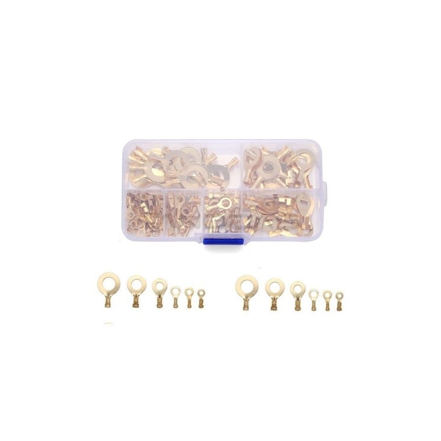 Oem 150 vnt rinkinys - Žiedinė jungtis, neizoliuota - laido galas M3 M4 M5 M6 M8 M10 – 2